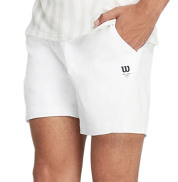Мужские теннисные шорты Wilson Tennis Volley 6" - белый