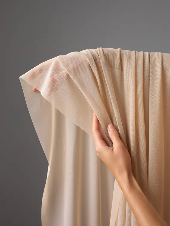 Сетка эластичная Китай A957, (аналог Lauma арт. 556), бежевый