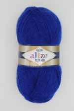 Пряжа "Angora real 40" 141 василёк