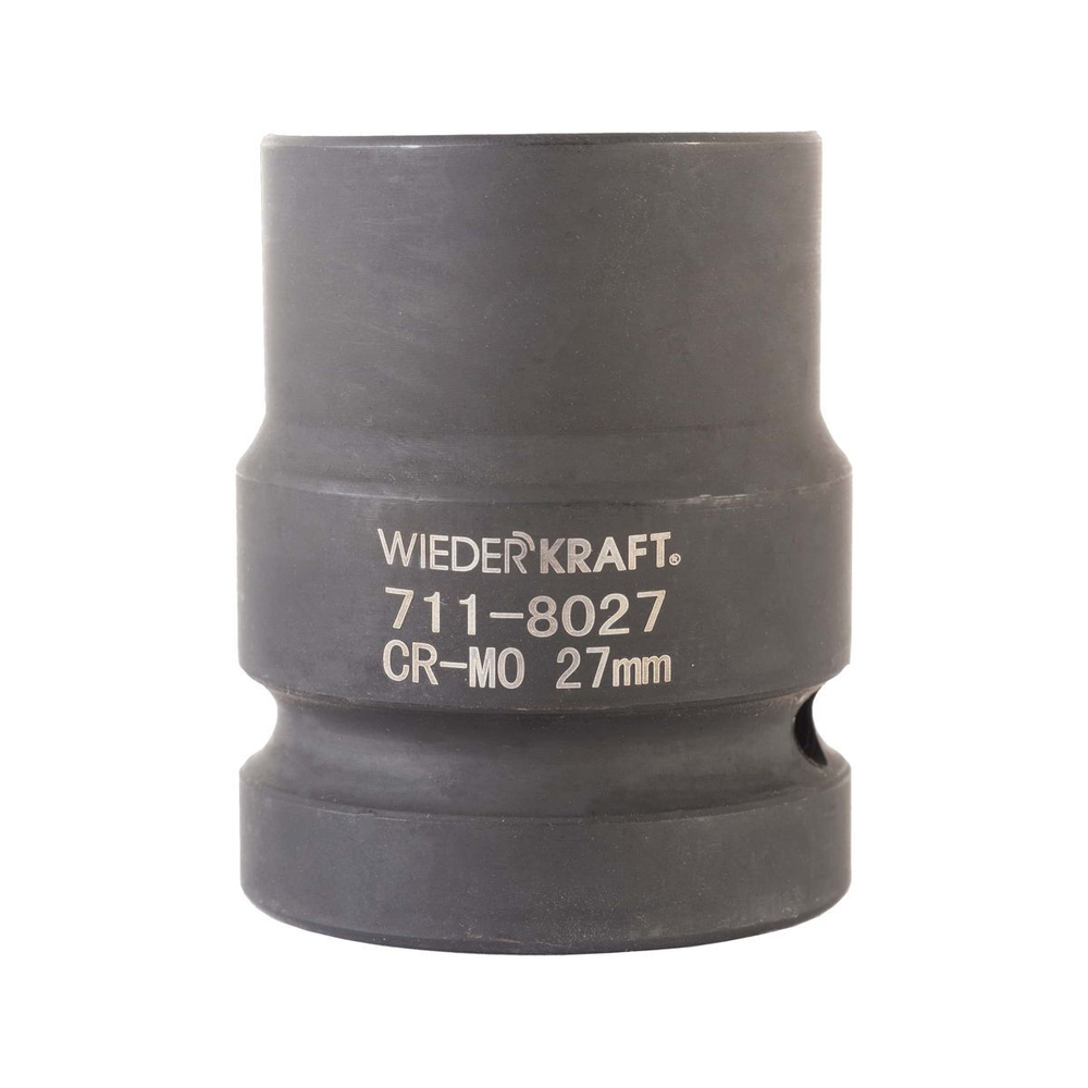 WDK-711-8027 Головка торцева ударная 1", 6 граней, 27 мм
