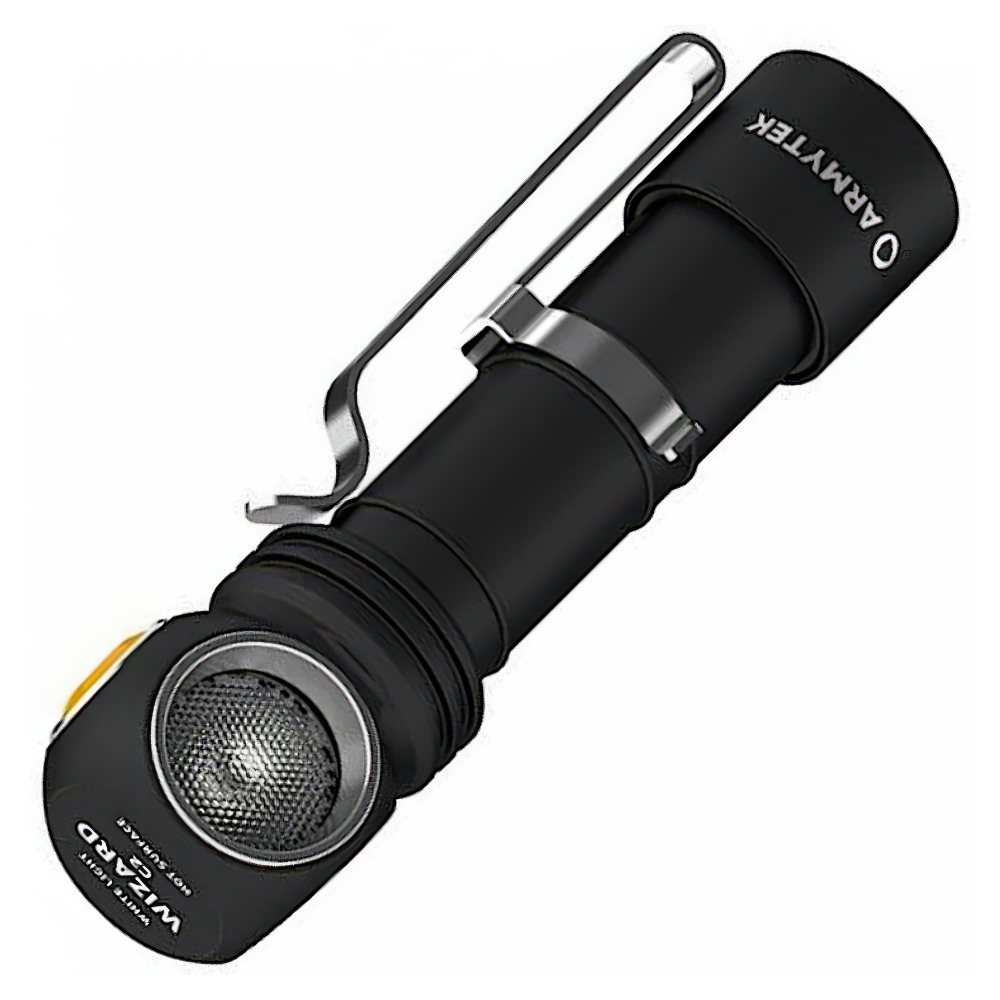 Налобный фонарь Armytek Wizard C2 WG Magnet USB — множество вариантов установки: магнит, налобное крепление, клипса для крепления на одежде и рюкзаке.