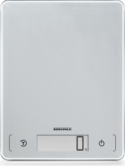 Кухонные весы Soehnle Page Comfort 300 Slim, закалённое стекло
