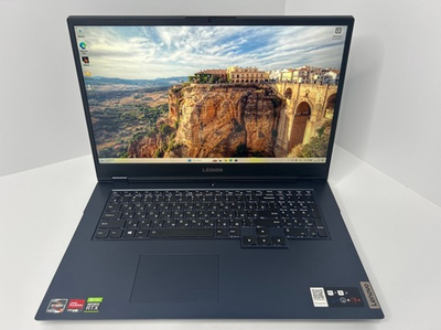 Ноутбук игровой Lenovo Legion 5 17ACH6H (82JY00FCRU) 17.3"/AMD Ryzen 7 5800H/RAM 16GB/SSD 1024GB/nVidia GeForce RTX 3060 6GB/IPS/1920*1080/Windows 11/Подсветка кл-ры: LED/черный. Состояние: B1