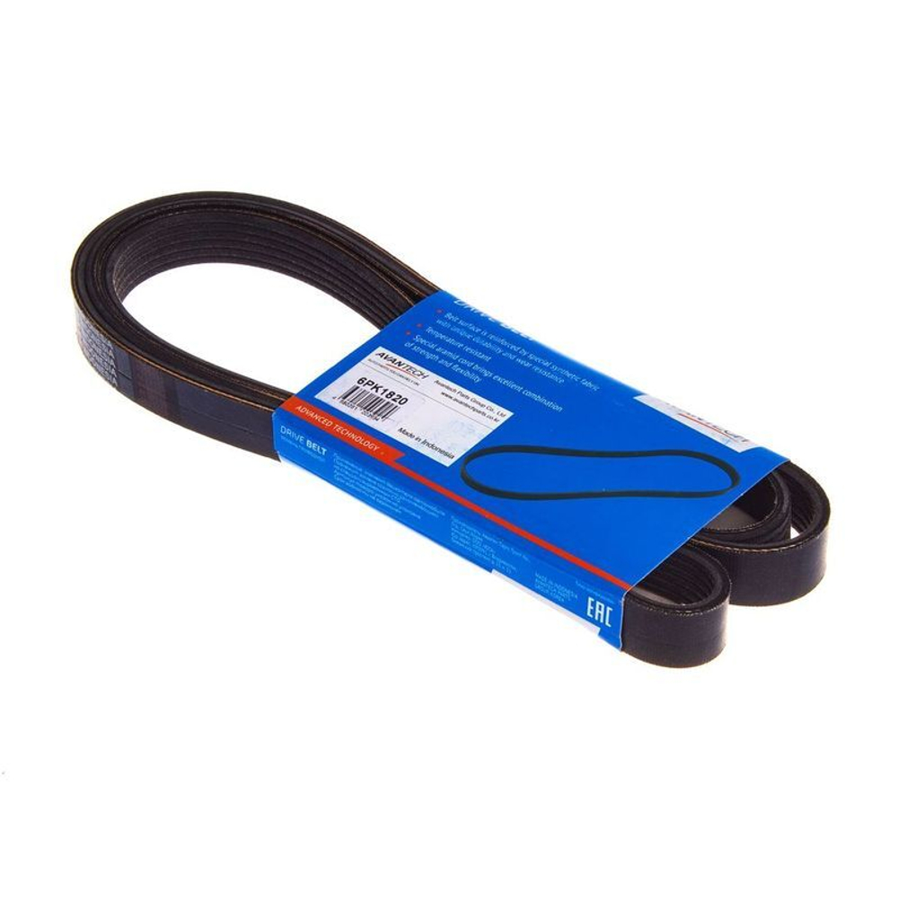 Ремень поликлиновый AVANTECH 6PK1820