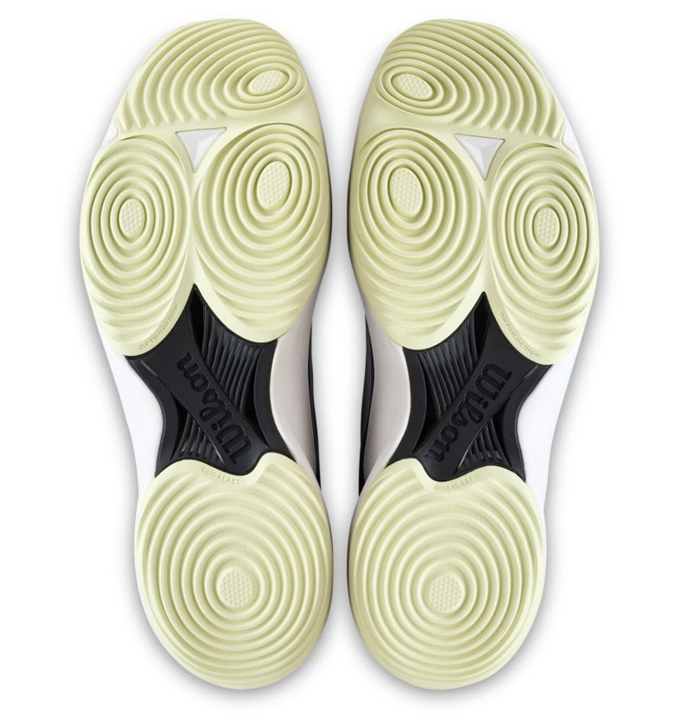 Мужские кроссовки для Падел Wilson Hurakn Lite - gray dawn/black/tender yellow