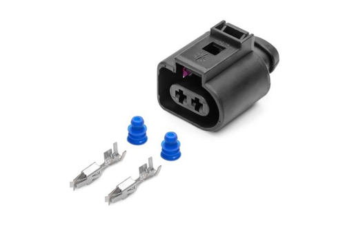 Разъем 1J0973722 2-х контактный на систему освещения дверей, омывателя VAG (CARGEN)