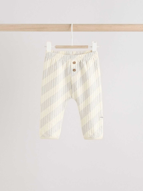 Легинсы для малышей Next 836-057, 3 шт., Серый, Желтый