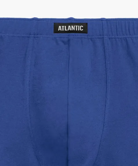 Трусы мужские боксеры (3шт), Atlantic 3MH-195, темно-синий + темно-голубой + серый