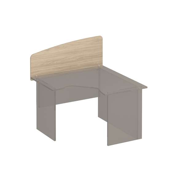 Экран боковой стола эргономичного без кронштейнов ФР 425