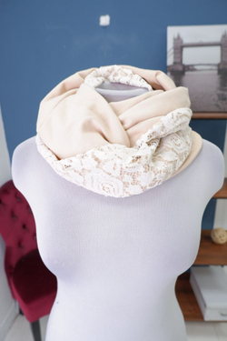 Снуд ажурный