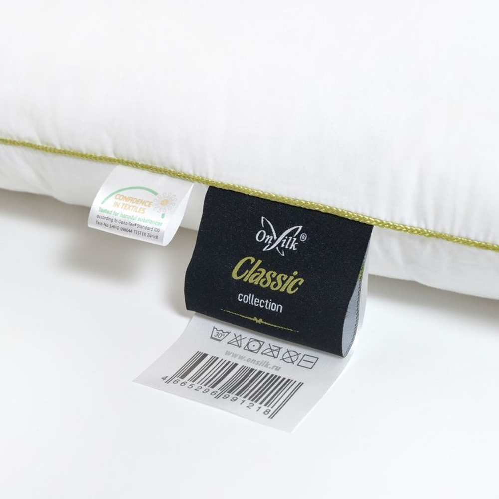 Подушка шелковая 50х70 OnSilk Classic Китай детали