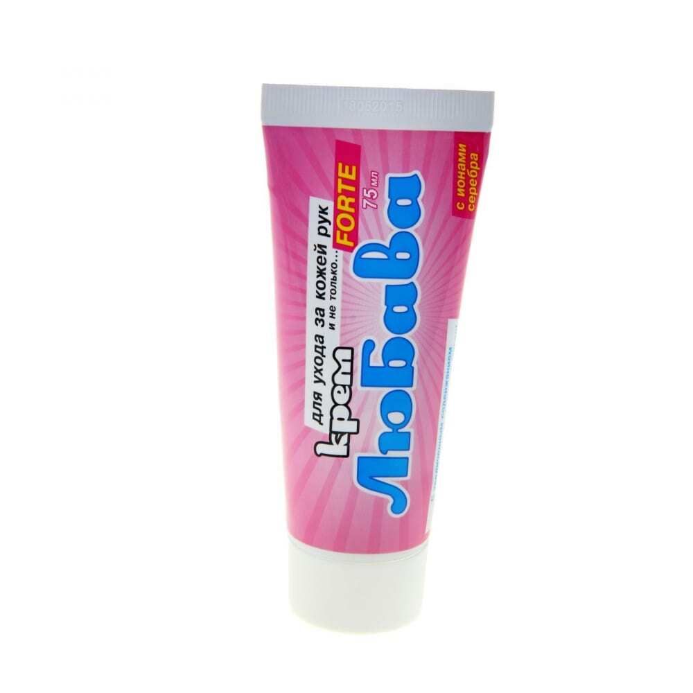 Крем для доения/ рук Любава 75 мл с ионами серебра