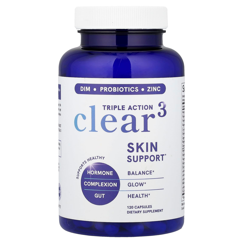 SMNutrition, Triple Action Clear 3, 120 капсул
