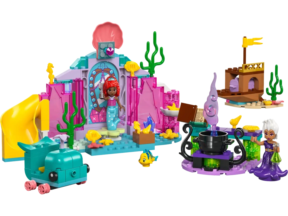 Конструктор LEGO Disney 43254 Хрустальная пещера Ариэль