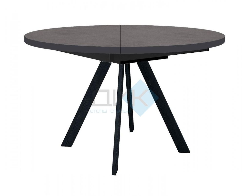 Стол DikLine RD120 опоры чёрные