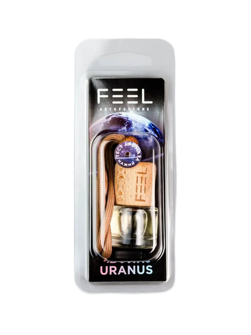 Ароматизатор на зеркало Feel Classic, бутылочка, уран