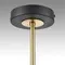 8240/8C COMFI LN25 197 черный/латунь, металл/акрил Люстра потолочная LED GX53 8*7W 220V LANIKA