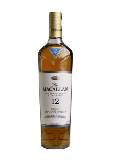 Виски The Macallan Triple Cask 12 Y.O. 40%