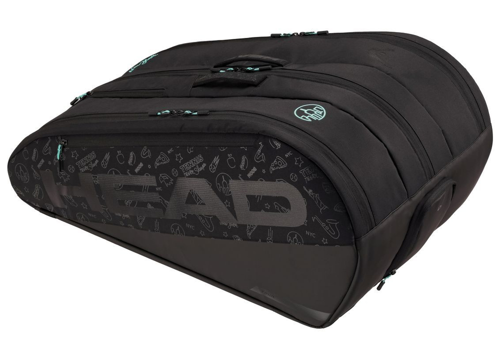 Теннисная сумка Head Tour Racquet Bag XL - neon/black