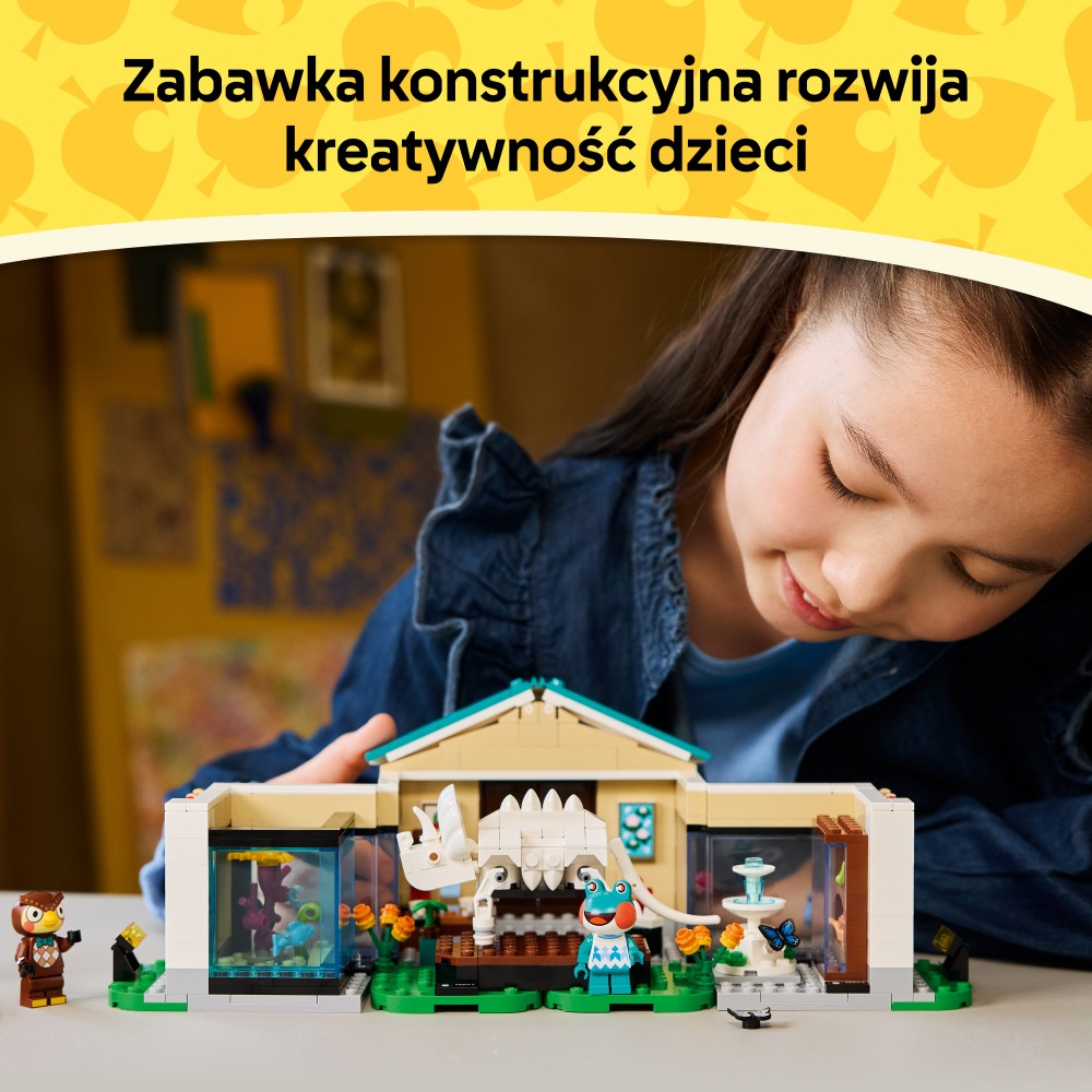 LEGO Animal Crossing - Blathers и коллекция музейная 77056