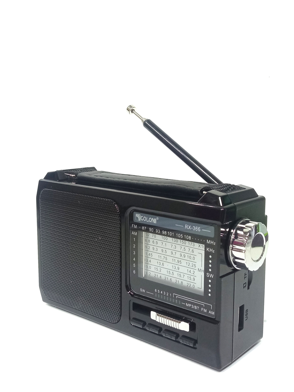 Радиоприемник с MP3 плеером + фонарь Golon RX366