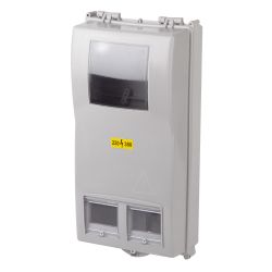 Корпус пластиковый навесной ЭРА ЩУРн-П 3/8 (КДЕ-З) (485х240х140) IP54 серый