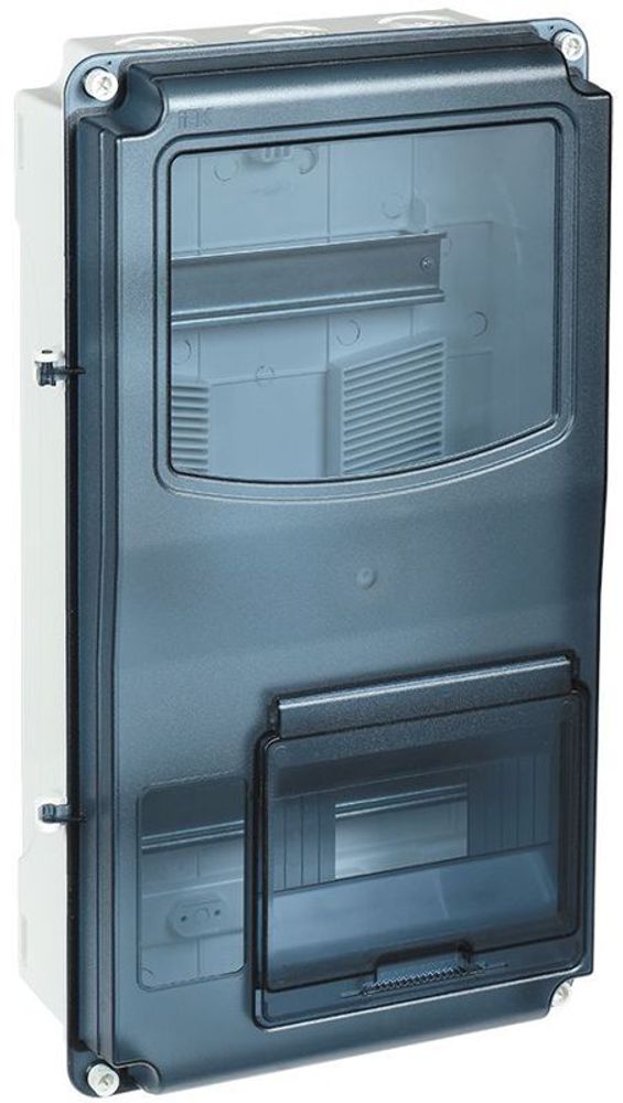 Корпус ЩУРн-П 3/12 Krepta 3 IP66 PC пластик. IEK MSP3-N-12-66-L