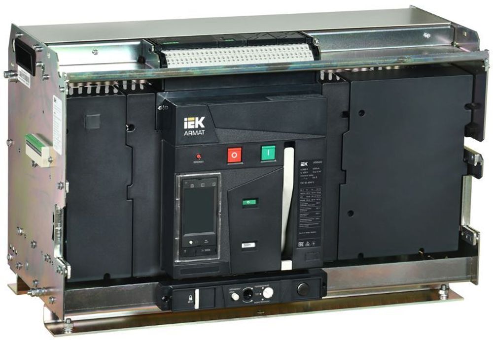 Выключатель автоматический воздушный 3п H 5000А 150кА TT выдвиж. с комплектом аксессуаров ARMAT IEK AR-ACB-3VH-150-5000A-TTCF