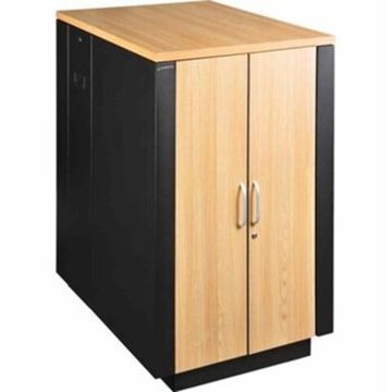 Шкаф серверный LANMASTER 24U 750x1130 SOUNDPROOF LAN-DC-CBSP-24U-WD