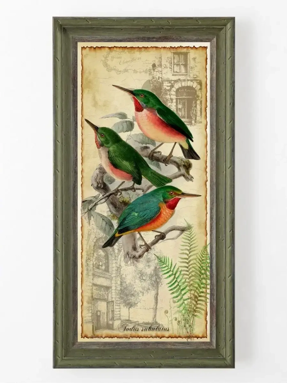 Картина на стену интерьерная на холсте 26*50 см