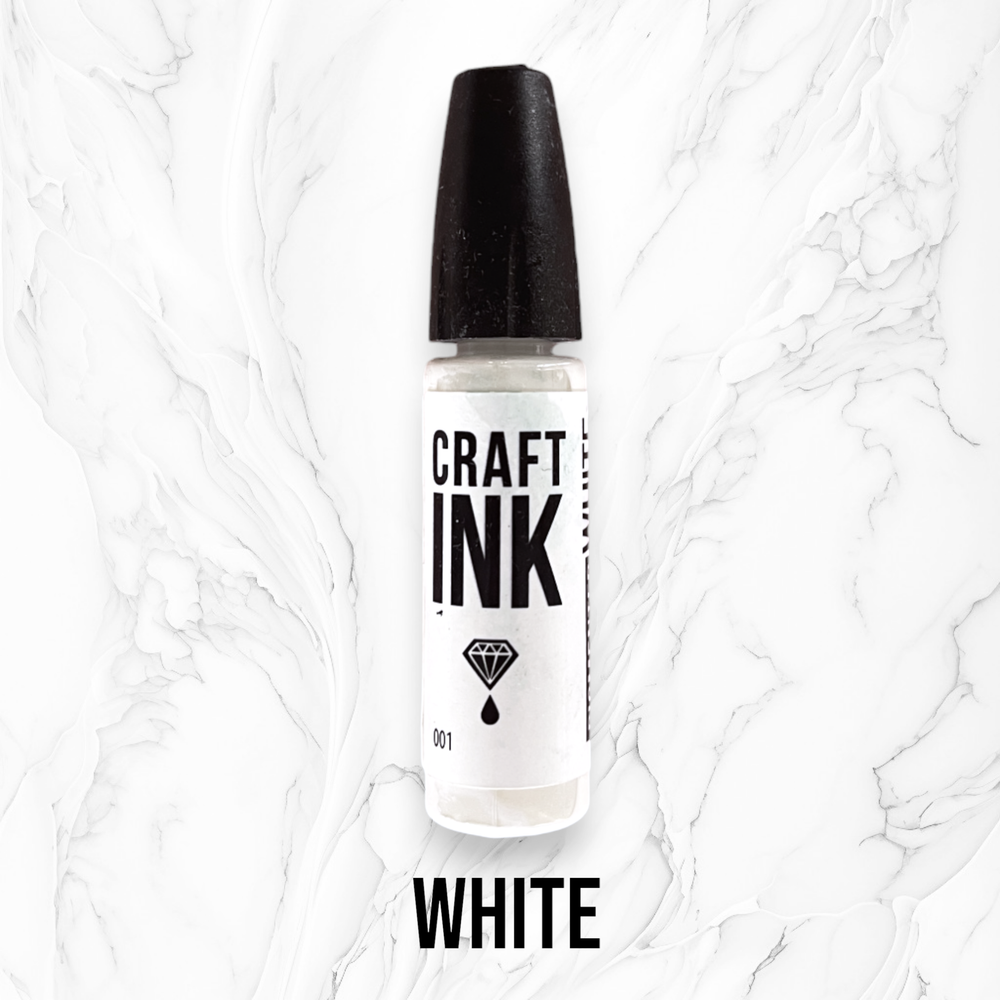 Спиртовые чернила Craft INK (носик игла), White