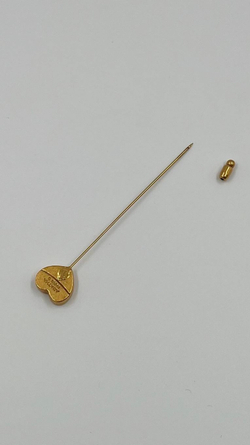 Брошь булавка Сердце Agatha Paris