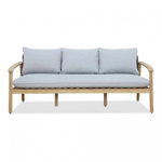 Диван деревянный трехместный с подушками Freeport