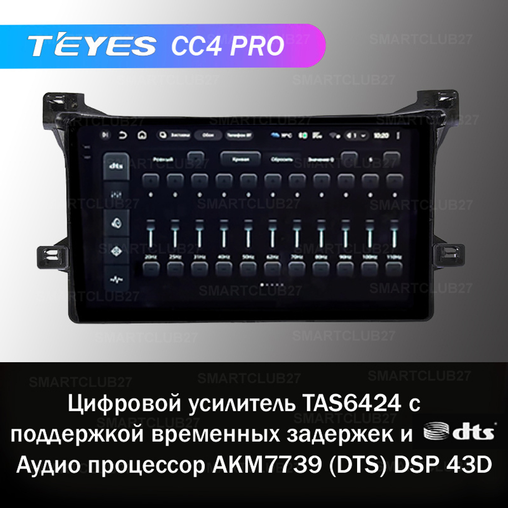Teyes CC4 Pro 9" для Toyota Prius 2016+
