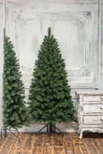 Ель половинка / угловая «Эльза» (пвх) 180 см / 1.8 м