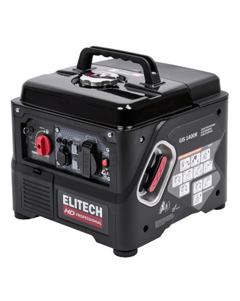 Генератор бензиновый ELITECH GIS 1400R HD инверторный 204576