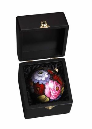 Christmas ball in wooden gift box SH01D251018013