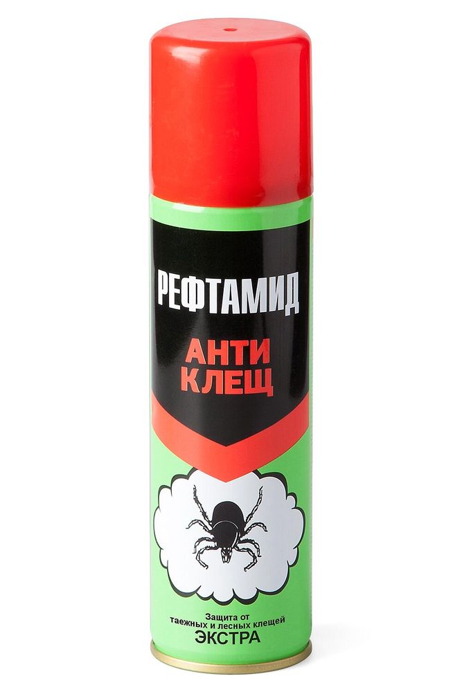 Репеллент акарицид &quot;Рефтамид Экстра Антиклещ&quot; 145 мл.