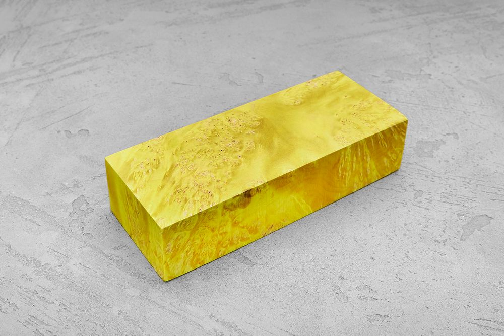 Кап клёна стабилизированный одноцветный Т9