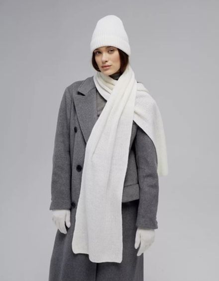 Шарф Ш541-01 белый