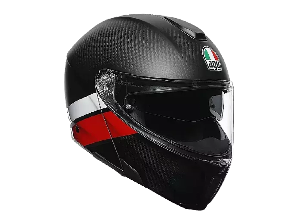 AGV SPORTMODULAR LAYER CARBON/RED/WHITE