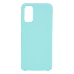 Силиконовый чехол Silicone Cover для Samsung Galaxy A41 (Голубой)