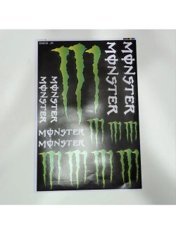 Набор стикеров мото