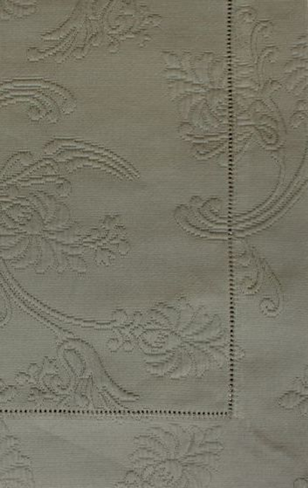 Элитная наволочка декоративная Country с мережкой полынь от Luxberry детали