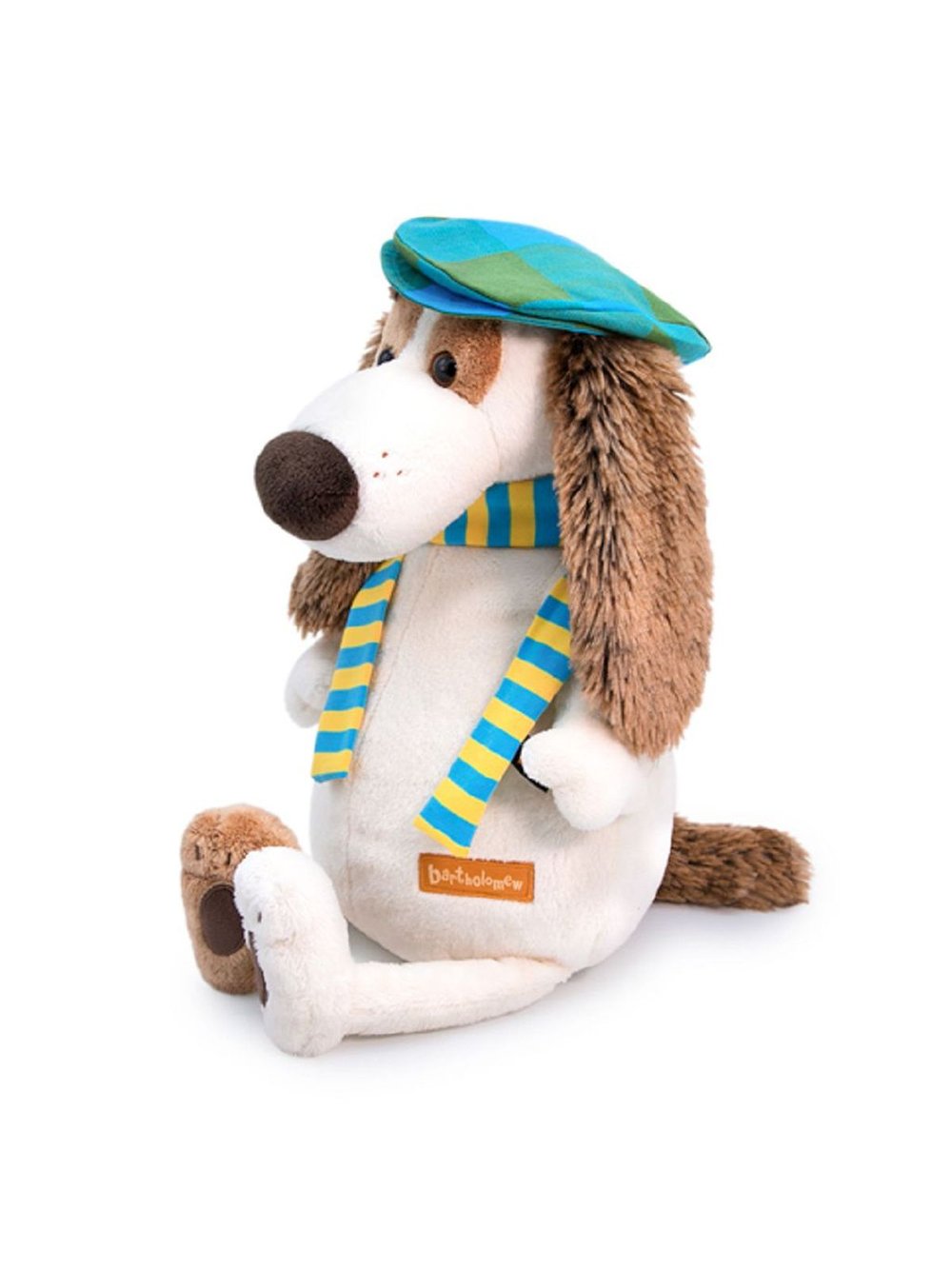 Мягкая игрушка Бартоломей в кепке 27 см