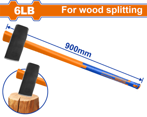 Колун 2700 г, 90 см (6) WADFOW WHM9360