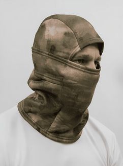 Тактическая зимняя Балаклава подшлемник Мох