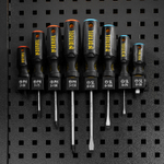 Набор отверток на полке, 8 шт., PH+SL, S2, 3к рукоятка Denzel