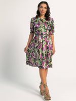 Платье Очарование лета (зелено-фиолетовое) П16065-45М LT Collection