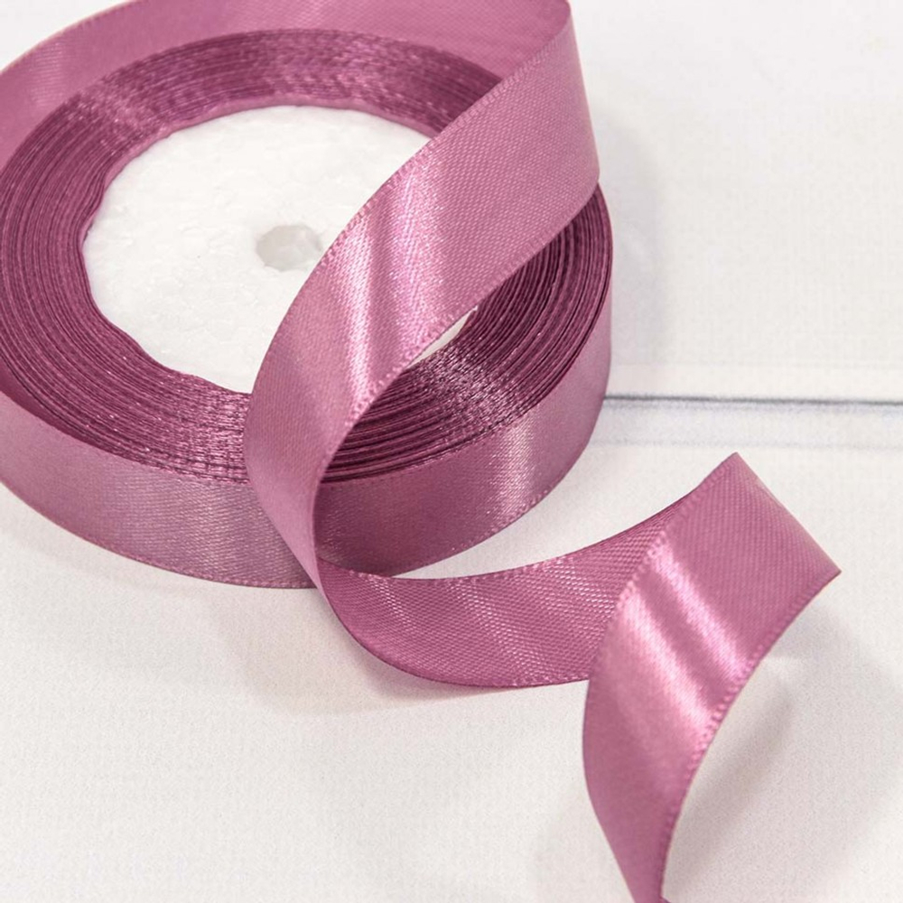 Лента Атласная 2см х 28м Сатин (Лиловый)